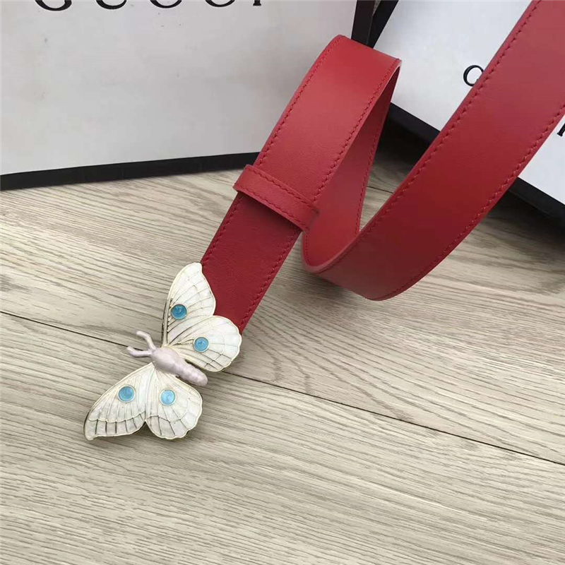 Gucci 古馳皮帶 瑪格麗特皇后系列 蜜蜂裝飾 Gucci腰帶