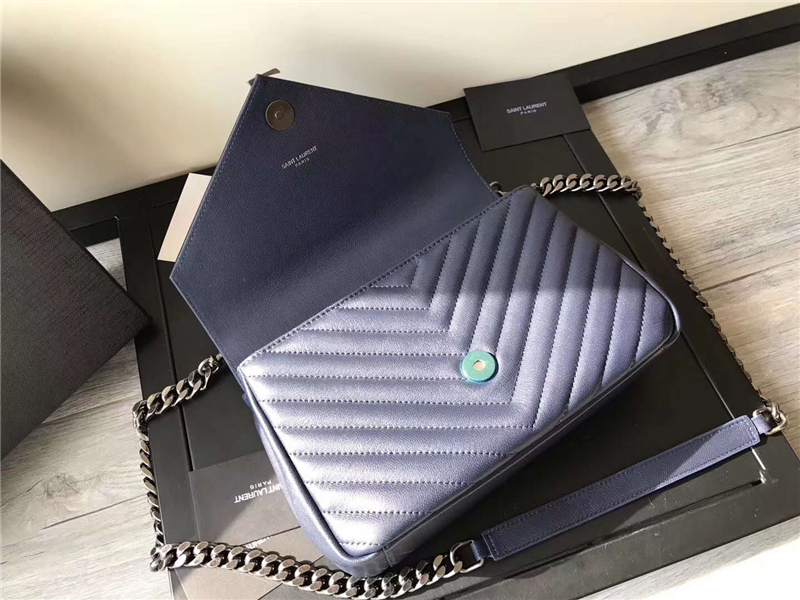 圣羅蘭 YSL女包 圣羅蘭手拿包 純手工女包 YSL小牛皮包