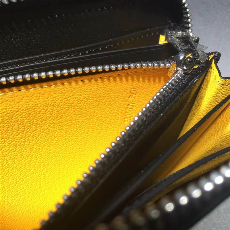 020135 GOYARD戈雅 2018新款 多卡位多隔層 時尚休閑 女士 拉鏈長款錢夾 黑色