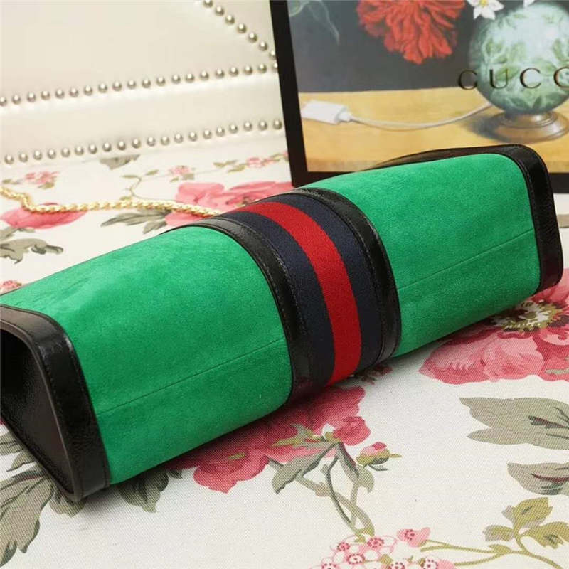 512957 GUCCI女包 古馳手提包 Ophidia系列 古馳購物袋 綠色