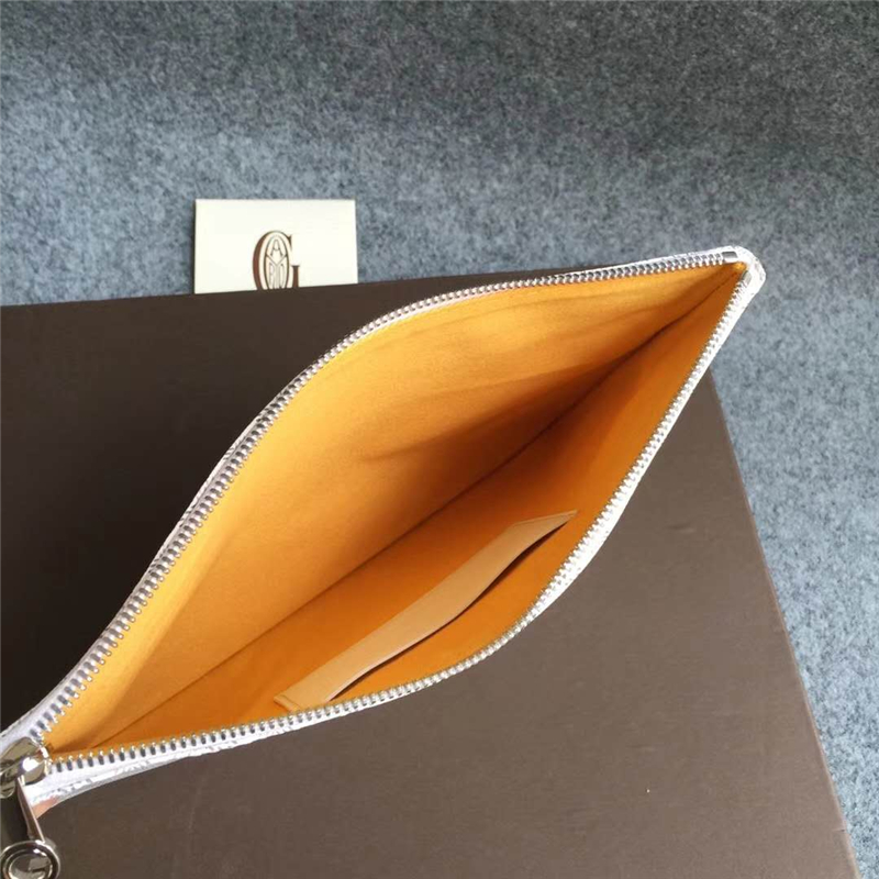 GOYARD戈雅 原單正品 實用信封包 簡約休閑 手拿包 白色