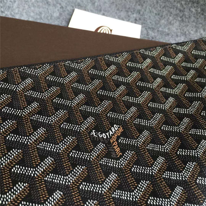 GOYARD戈雅 原單正品 實用信封包 簡約休閑 手拿包 啡色