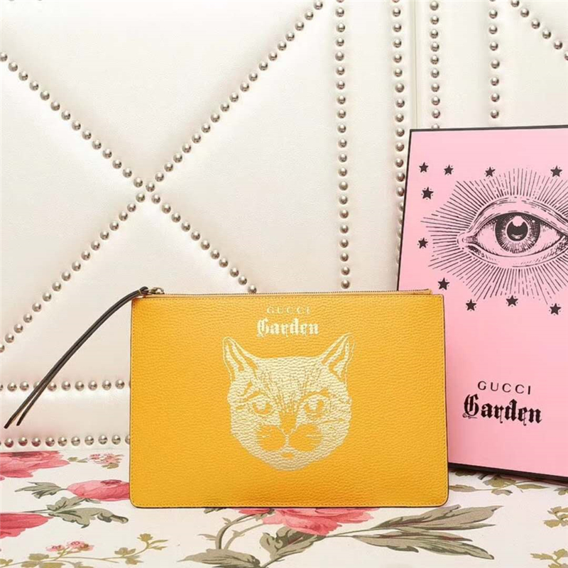 516928 GUCCI手拿包 古馳包包 頭層甩紋牛皮 男女通用