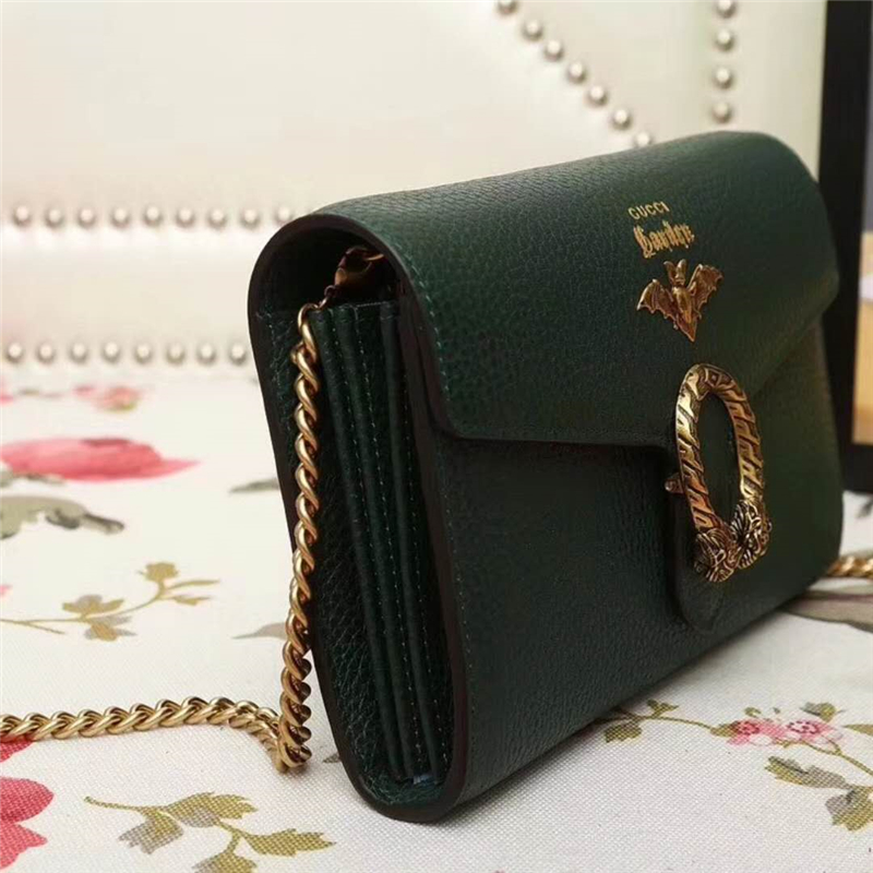 516931 GUCCI錢包 古馳包 蝙蝠克 甩紋牛皮 原版皮質