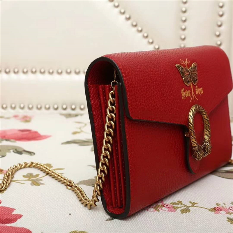 516931 GUCCI錢包 古馳包 進口頭層 甩紋牛皮 蝴蝶