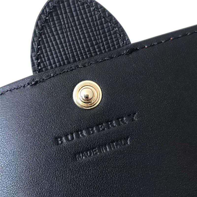 Burberry新款 巴寶莉錢包 皮革 長款錢夾 手掌紋小牛皮