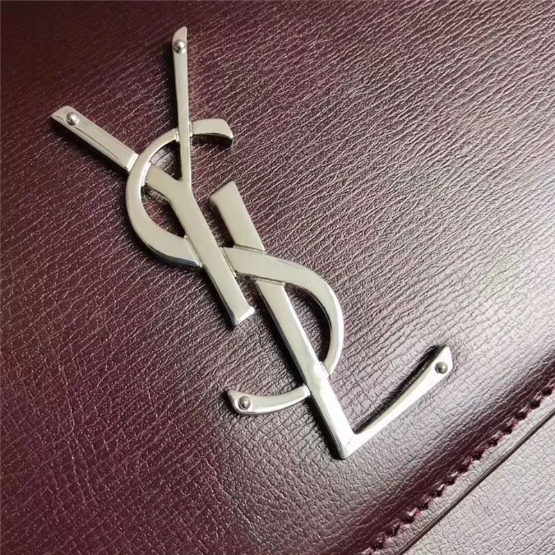 442906 YSL圣羅蘭 Sunset最新 牙簽紋牛皮 翻蓋鏈條包