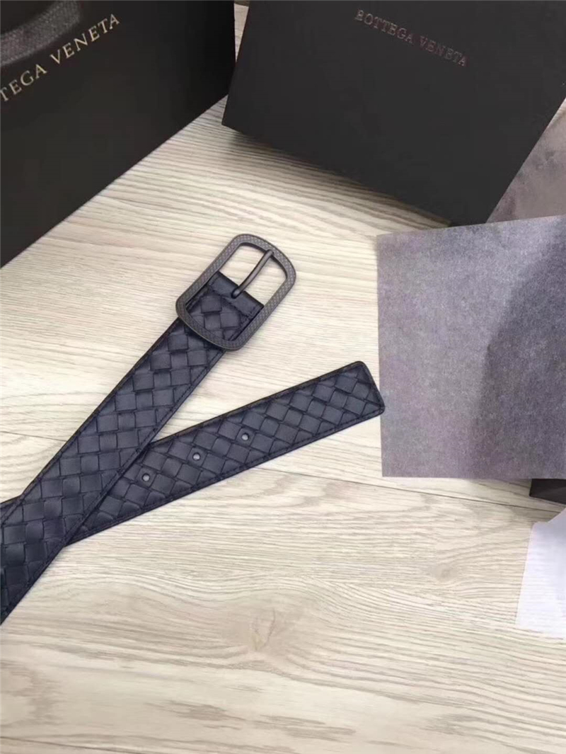 BV寶緹嘉 2017專柜同步 手工打造 休閑皮帶 針扣