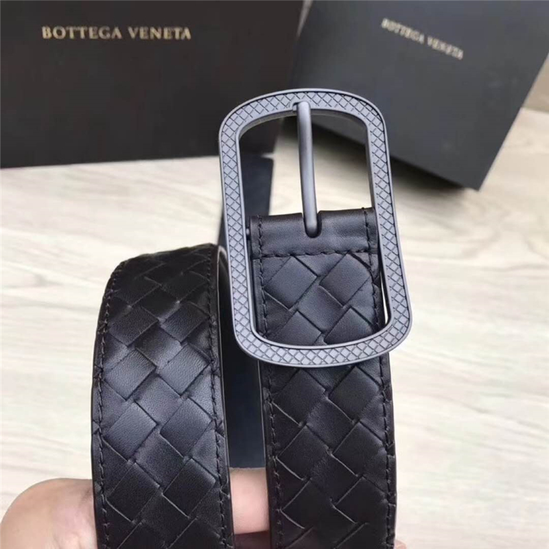 BV寶緹嘉 2017專柜同步 手工打造 休閑皮帶 針扣