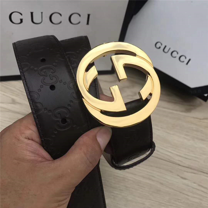 411924 GUCCI皮帶 古馳腰帶 官方同步 進口小牛皮