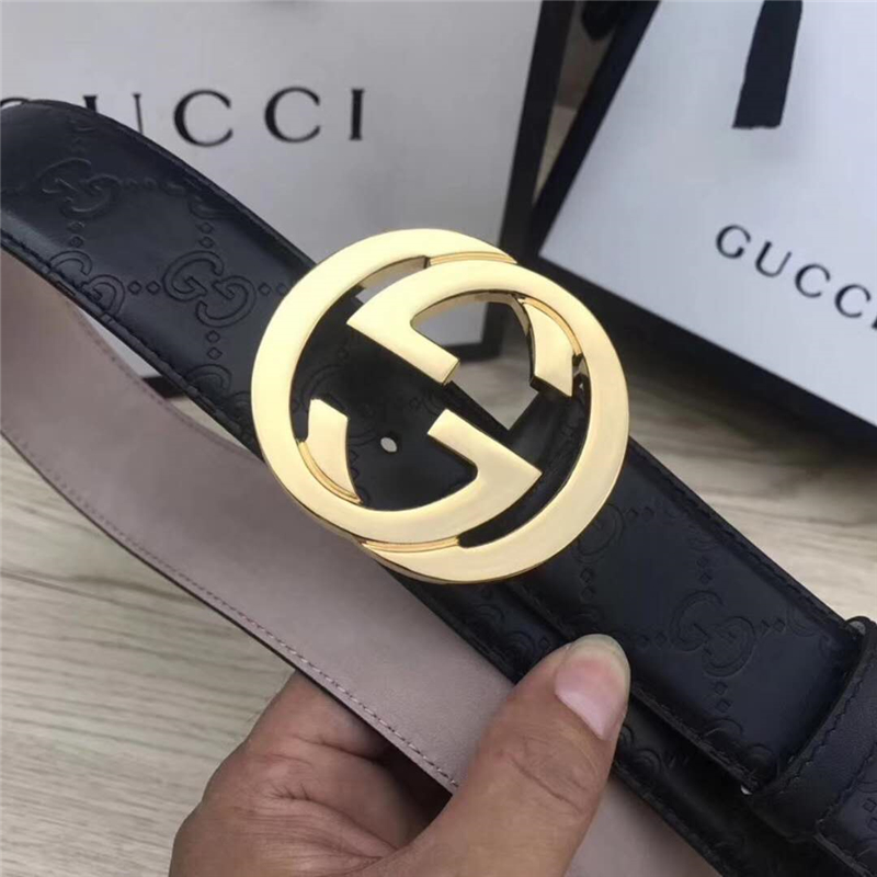 411924 GUCCI皮帶 古馳腰帶 官方同步 進(jìn)口小牛皮