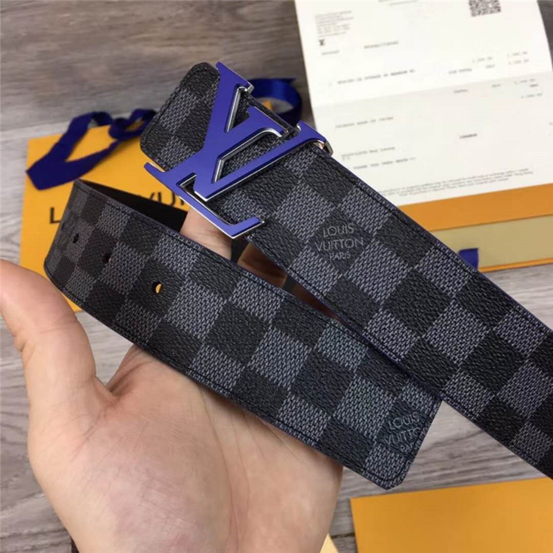 M0019 LV皮帶 原單品質 專柜新包裝 進口牛皮 手工縫線 雙面可用