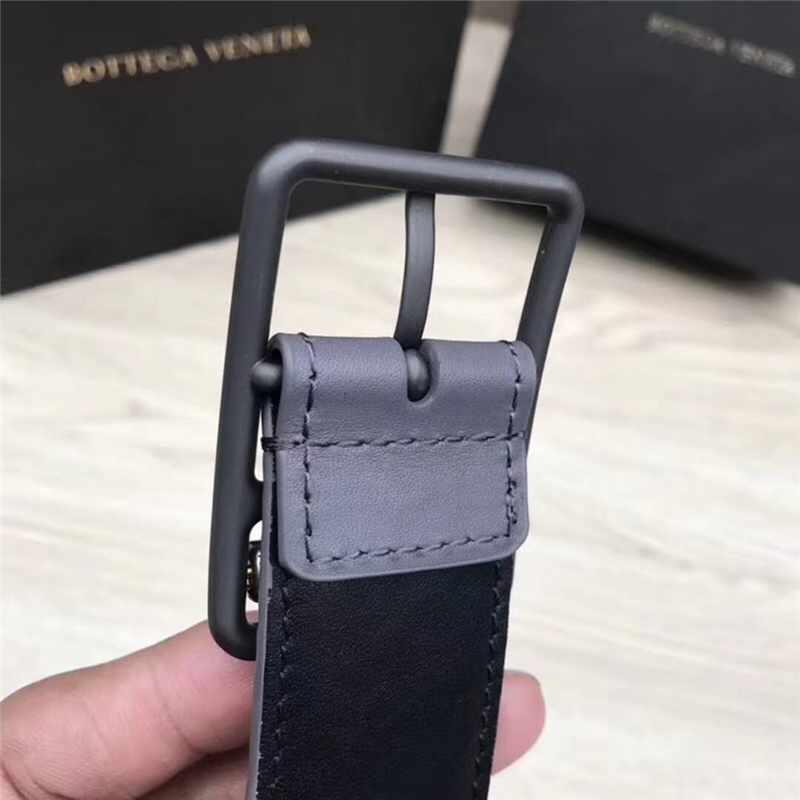 BV寶緹嘉 2017專柜同步 手工打造 休閑皮帶 針扣