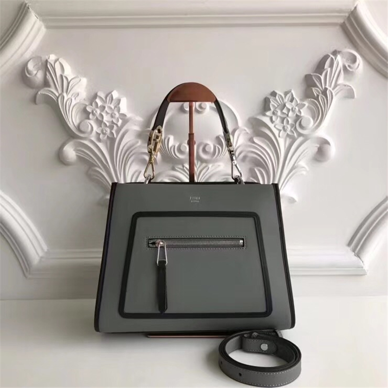 0396S FENDI芬迪 RUNAWAY 牛皮手提袋 官方新款 芬迪包包