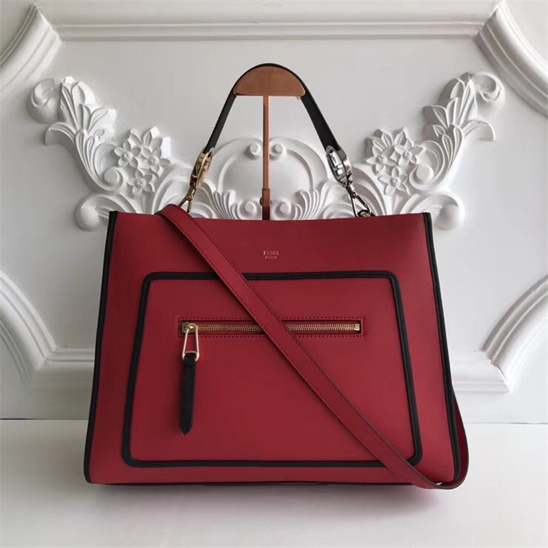 0396S FENDI芬迪 RUNAWAY 牛皮手提袋 官方新款 芬迪包包