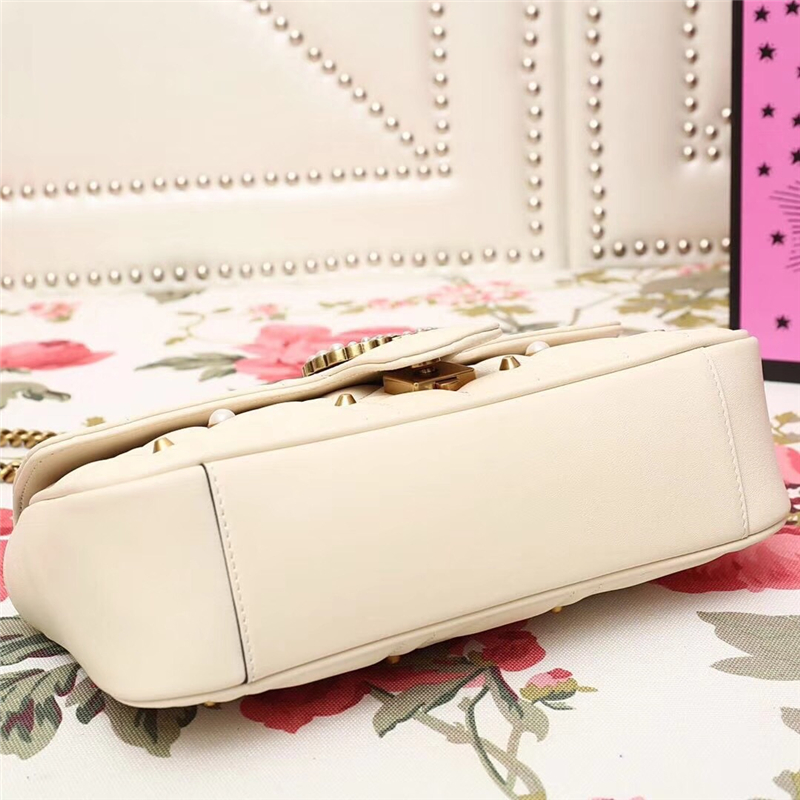 4443497 Gucci2017新款女包 GG Marmont 波浪紋 古馳女包