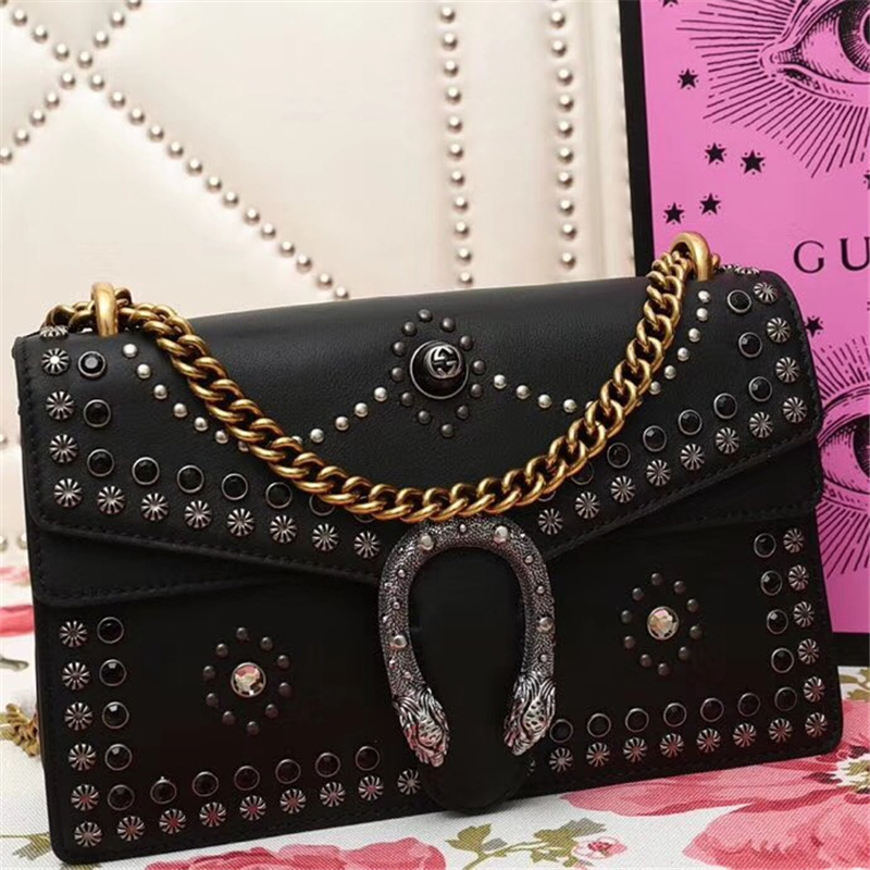 400249 Dionysus系列 Gucci酒神鏈條肩背包 毒物 Gucci女包