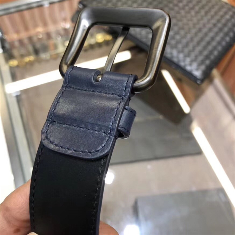 BV寶緹嘉 2017專柜同步 手工打造 休閑皮帶 針扣