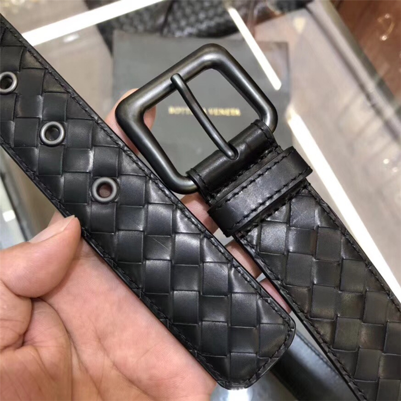 BV寶緹嘉 2017專柜同步 手工打造 休閑皮帶 針扣