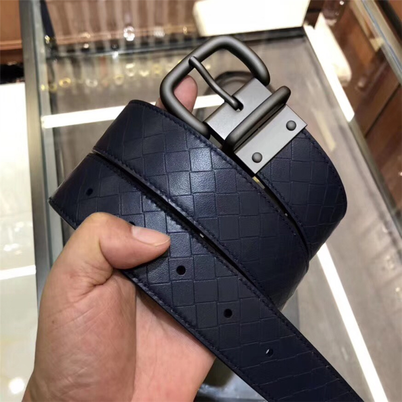 BV寶緹嘉 2018專柜同步 BV皮帶 純手工打造 休閑皮帶 BV針扣皮帶