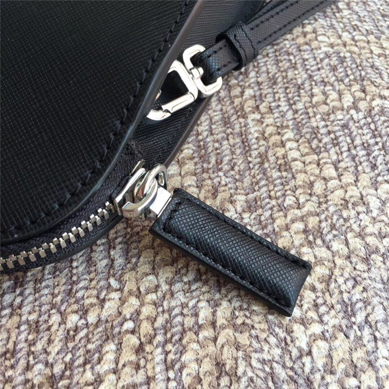 056V Prada錢包 普拉達錢夾 Prada男士手拿包 PRADA男包