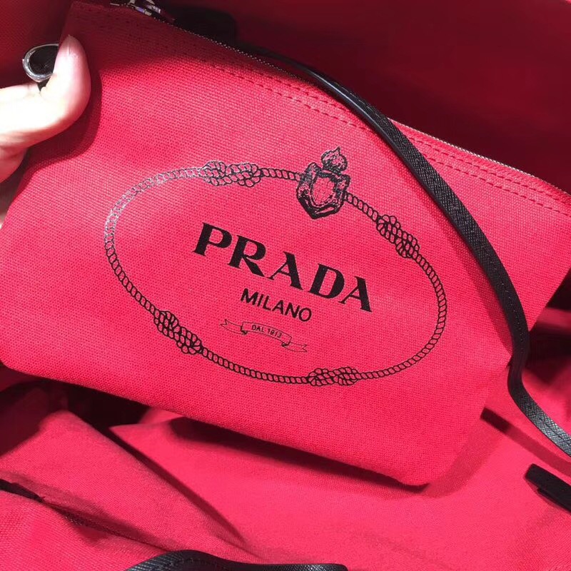 1BG161 Prada女包 普拉達購物袋 專柜同步 絲印拼圖