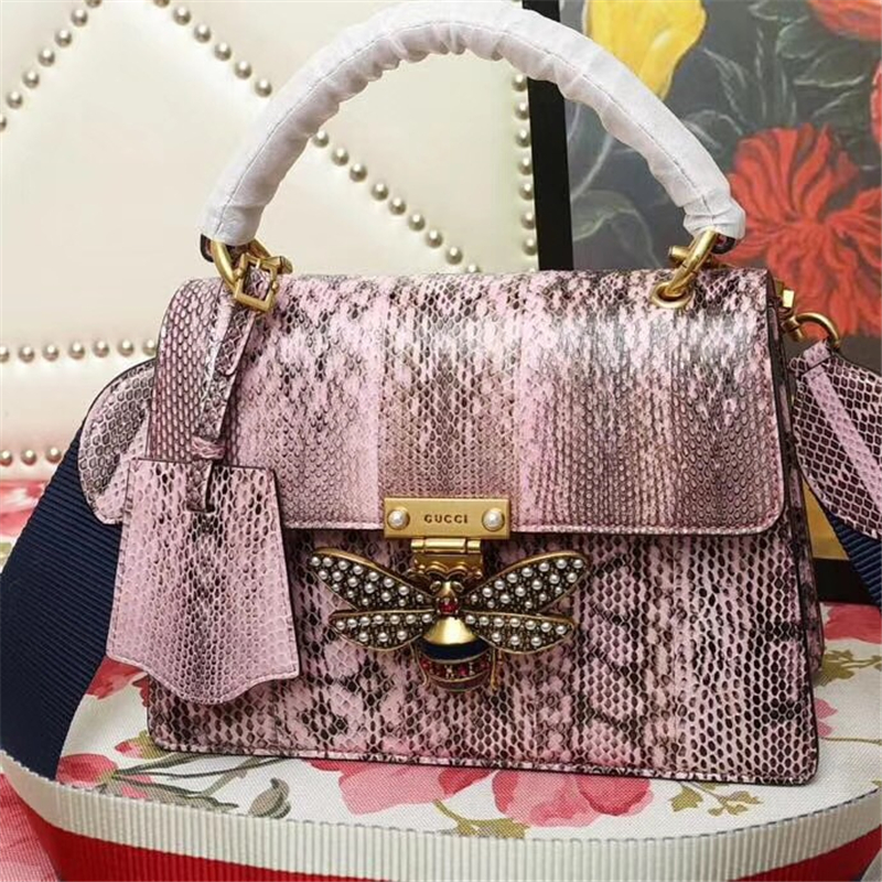 476541 Gucci女包 Queen Margaret 古馳包包 小牛皮革