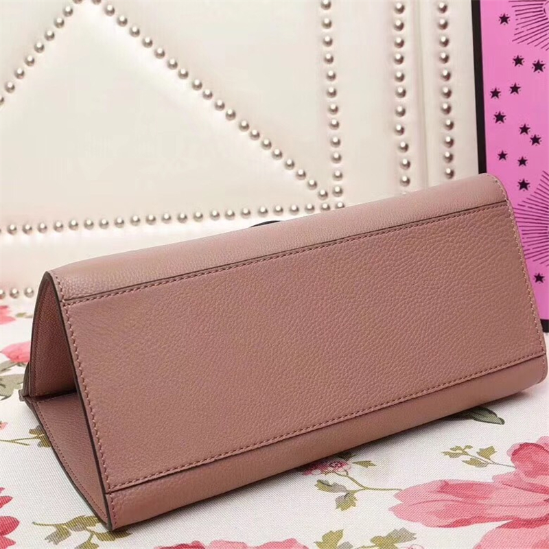 421890 GUCCI手提包 古馳包包 半手工紡織 原版皮革 淺褐色