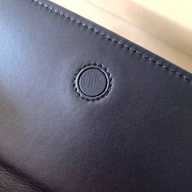 40767831 Burberry Vintage 格紋 拼皮革 錢夾背包 古典黃色