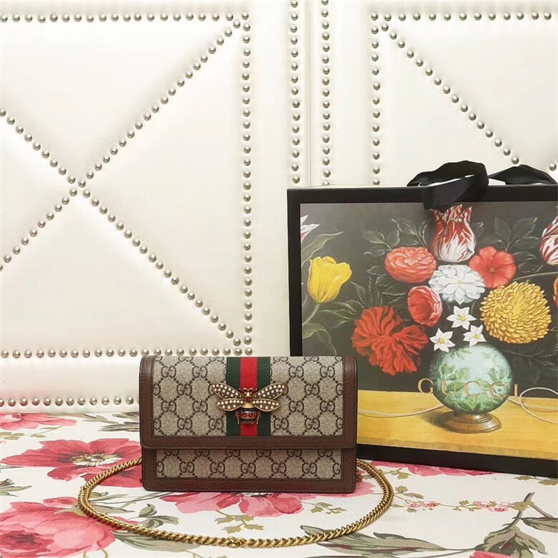 476079 Cucci女包 古馳包包 Queen Margaret系列 迷你款手袋