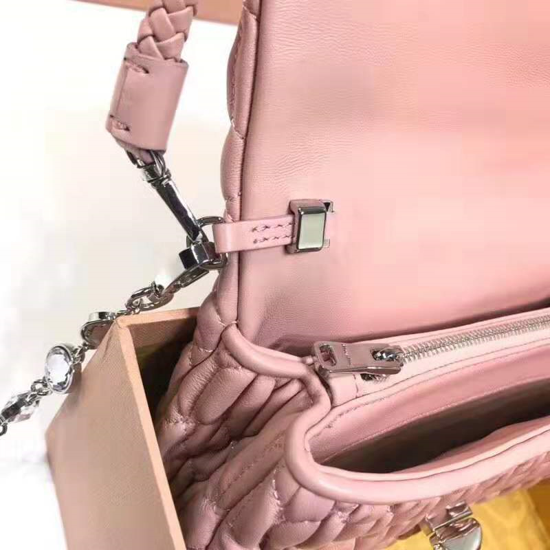 5BH012 MiuMiu女包 繆繆包包 MiuMiu斜挎包 MiuMiu鏈條包 繆繆水晶包