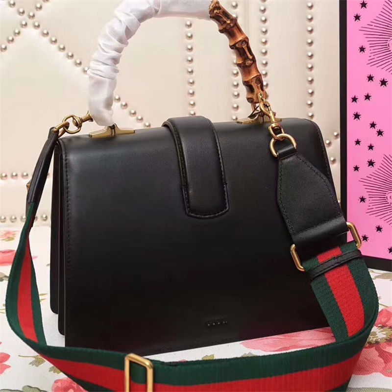 448075 Gucci女包 Dionysus系列 古馳手提包 皮革手提包 Gucci竹節提手包