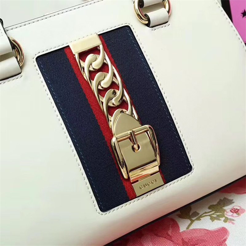 460381 Gucci女包 古馳手提包 Gucci經(jīng)典包包 古馳皮革手提包