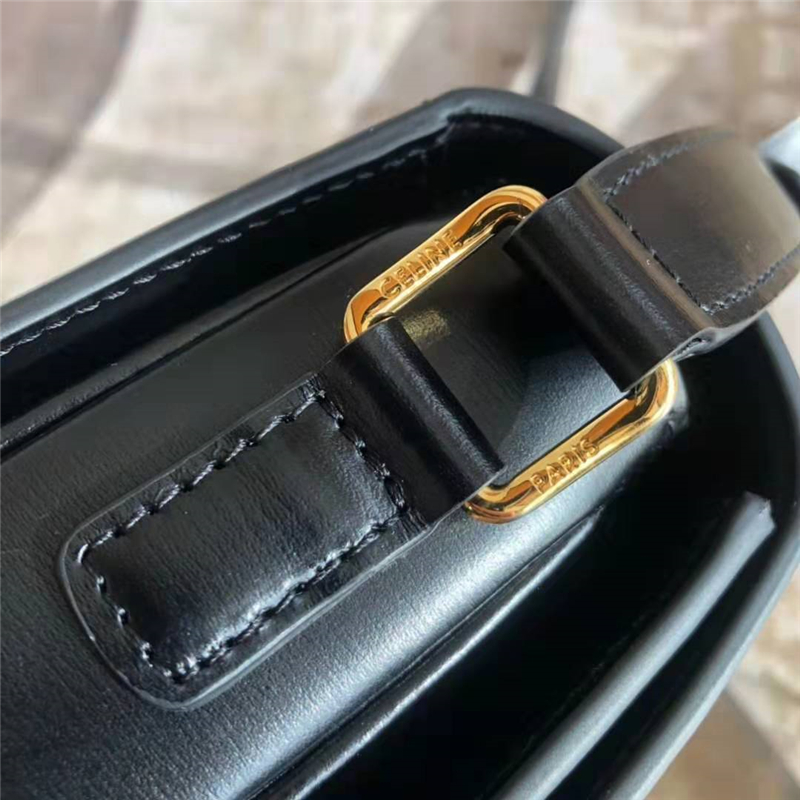 celine包包 賽琳女包 Triomphe系列 倒雙C黃銅鎖 中號