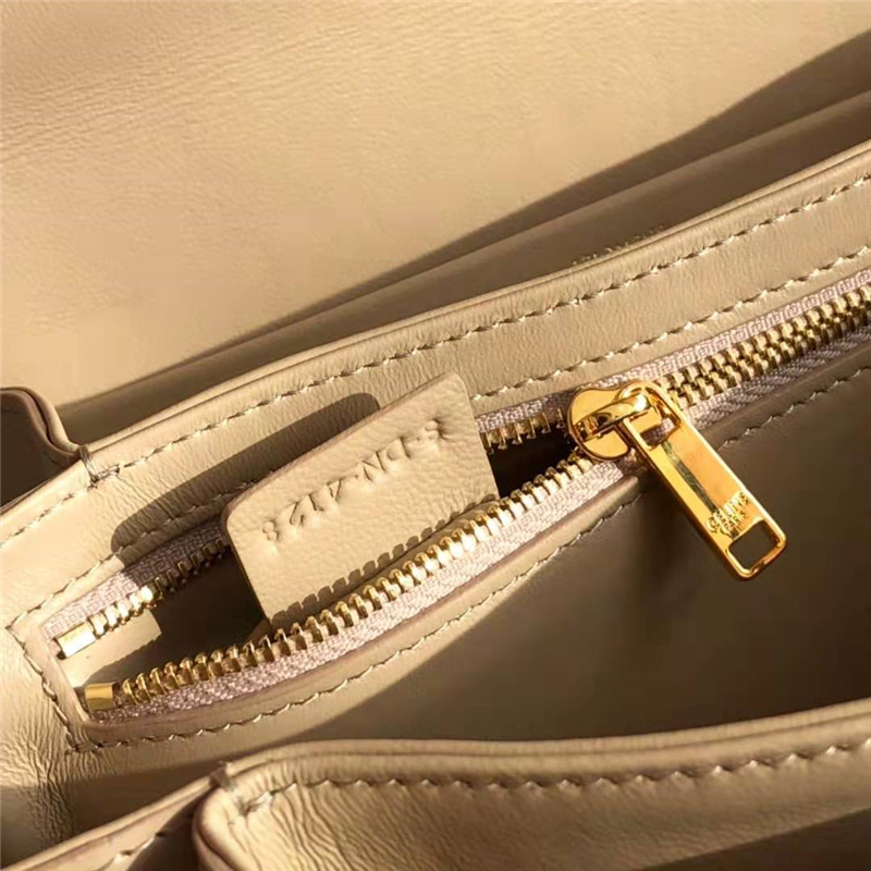 celine包包 賽琳女包 Triomphe系列 倒雙C黃銅鎖 中號