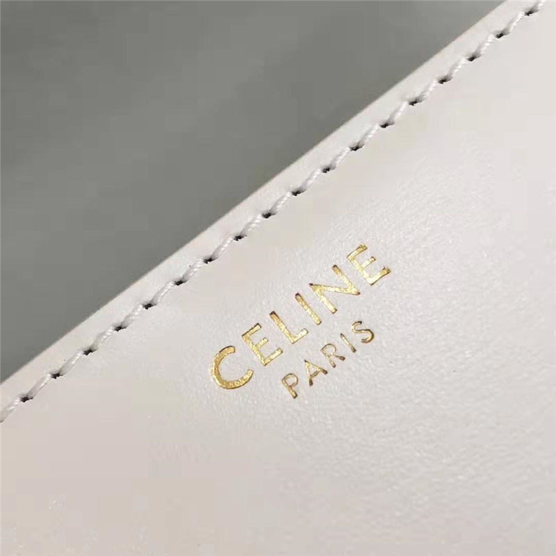 celine包包 賽琳女包 Triomphe系列 倒雙C黃銅鎖 中號