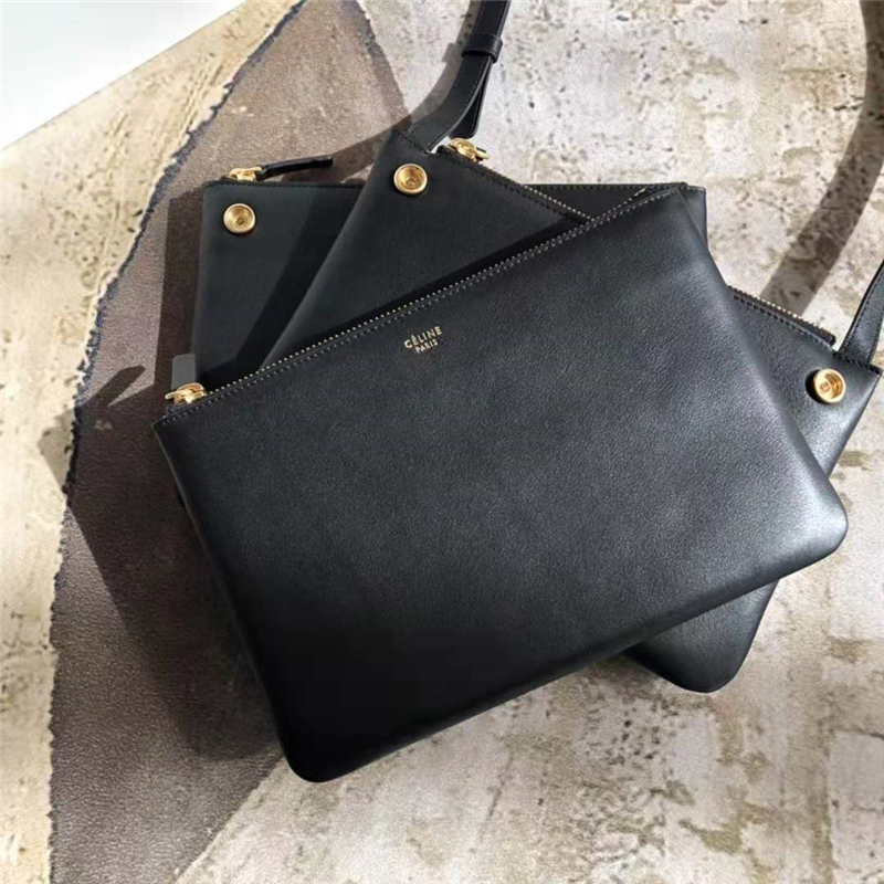 Celine女包 賽琳包包 Celine單肩包 賽琳拼合女包 牛皮手包