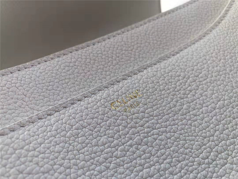 Celine包包 賽琳女負 19新款 金屬鎖扣 中號小牛皮包 Celine手提包女包