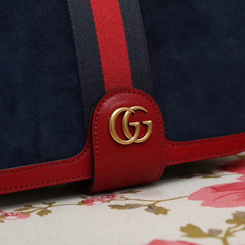 548304 Gucci Ophidia系列 磨砂皮古馳肩包 隔層風(fēng)琴設(shè)計 Gucci手包 紅色