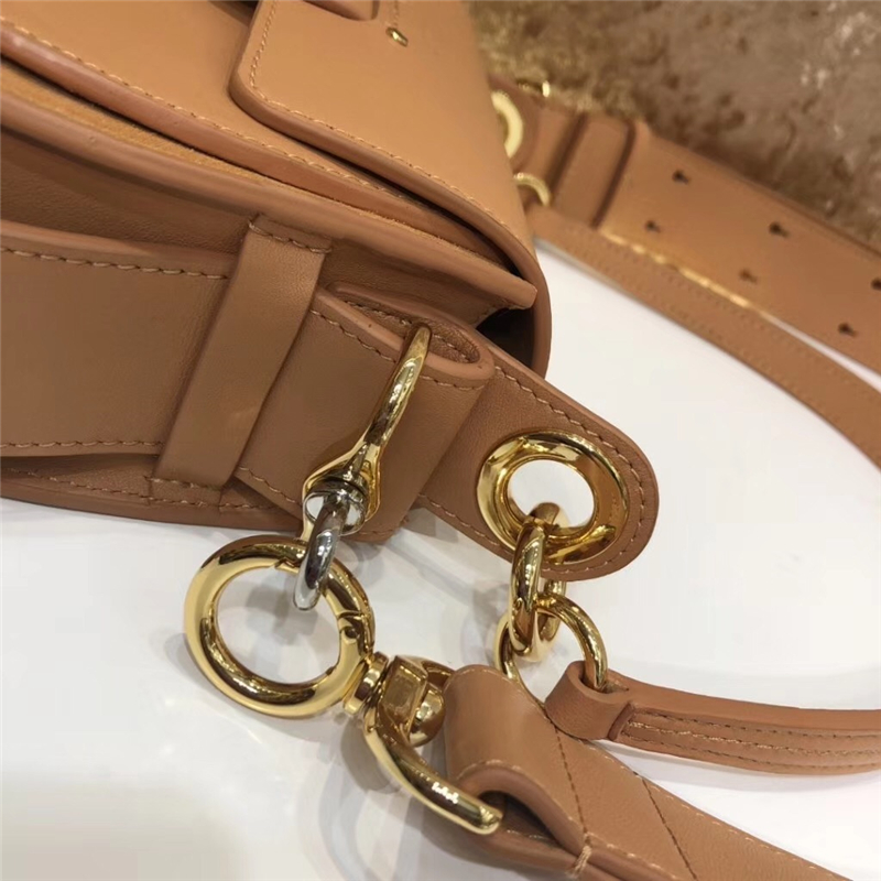 Chloe 珂洛伊 Chloe小豬包 Tess手袋 小牛皮麂皮 Chloe女包 漂白棕