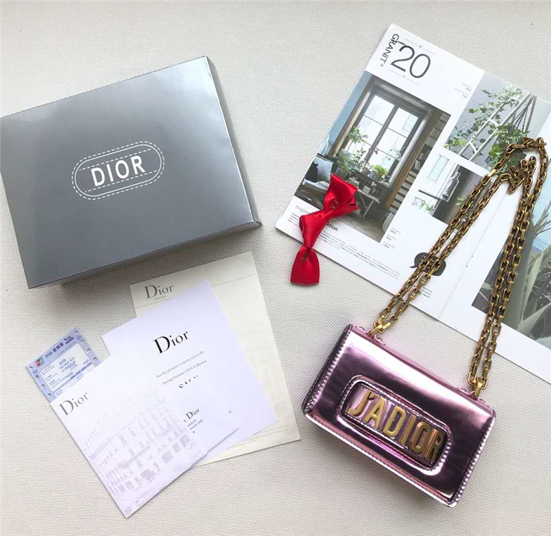 S9002 迪奧女包 Dior包包 迪奧鏈條包 Jadolr Dior小牛皮包