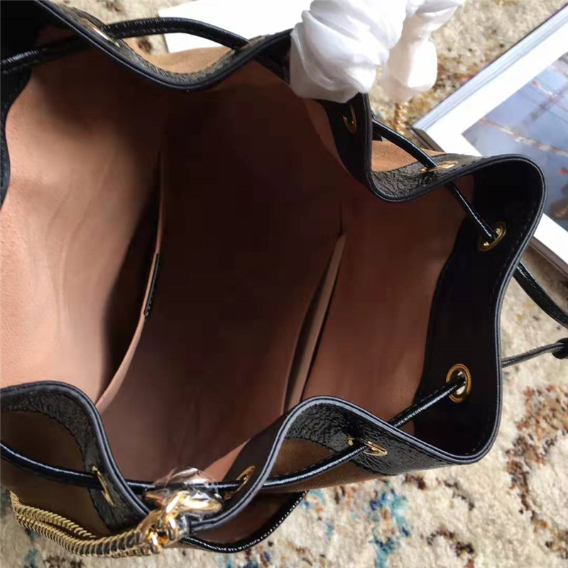 553961 Gucci女包 古馳女包 Gucci水桶包 古馳女款包包 啡色