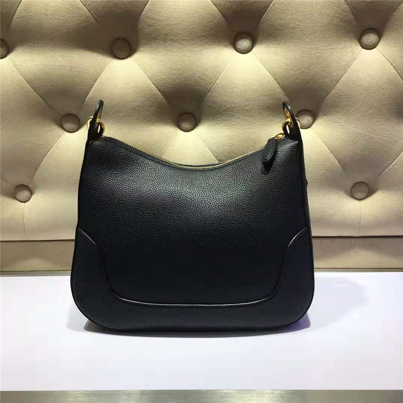 1BC052 Prada女包 彩色寬肩帶 普拉達(dá)餃子包 Prada單肩包 黑色