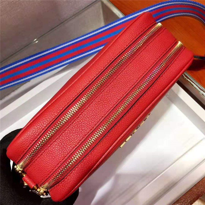 1BH082 Prada女包 普拉達單肩包 Prada新款 普拉達單肩斜挎包 紅色