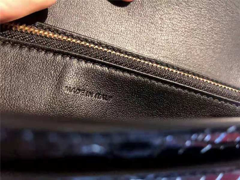 Celine錢包 鱷魚紋 小牛皮 大號(hào) Celine翻蓋長(zhǎng)款錢包 黑色