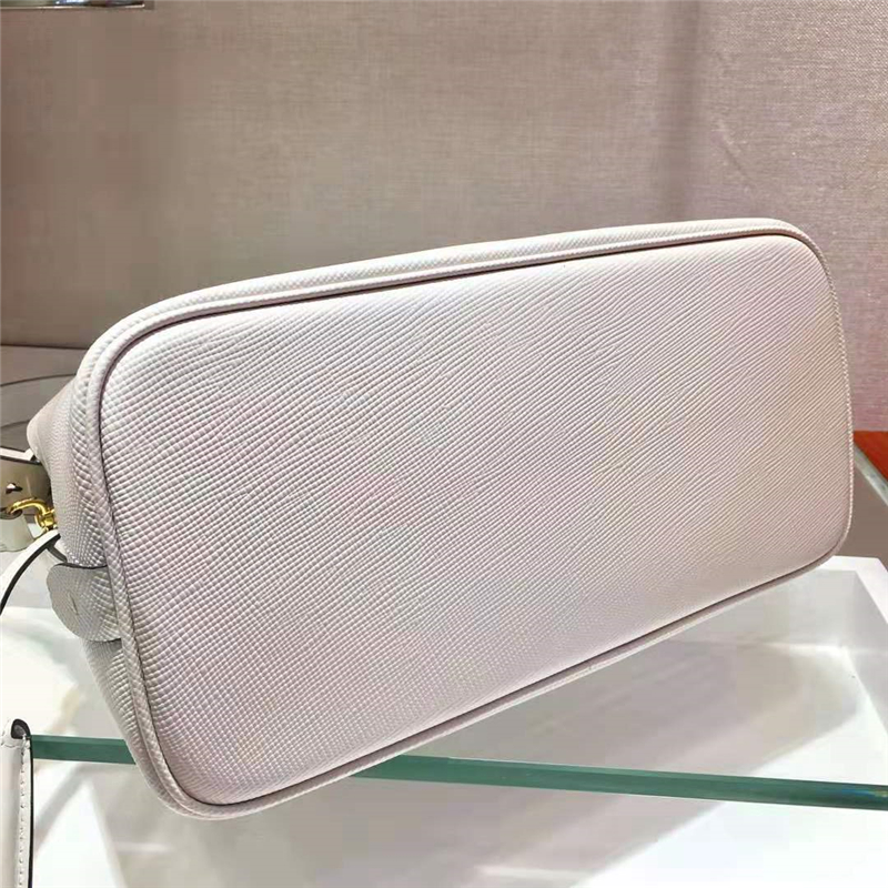 1BA251 Prada女包 Matinée 小號 牛皮 普拉達手提包 白色