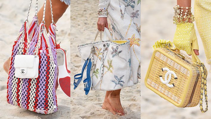 Chanel 度假感重的手袋