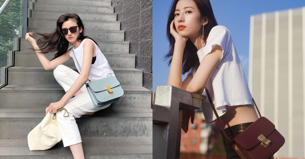 CELINEClassic³ߴ磡TEENСmρŮ߀ƵVʯҡ͹ŷۼGɫ-1