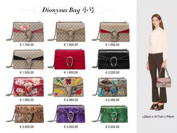 GUCCI 酒神包 基本上設有的款式都在這里了(附帶圖片) 古馳gucci酒神包價格到底是多少錢?這里您能找到滿意答案!