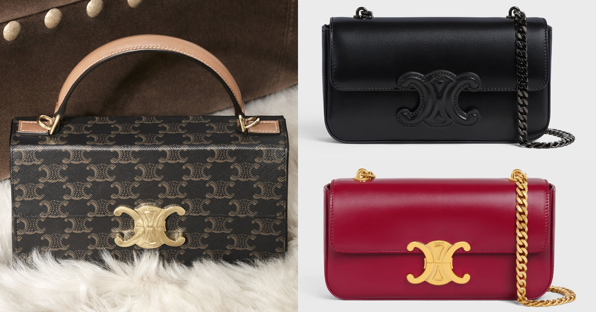 Lisa最愛Celine 2022秋冬兩大新包推薦!「Box」老花配硬盒包設計,外觀復古又時髦,百搭經典值得一敗-1